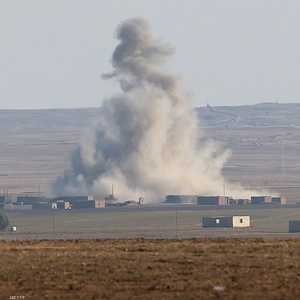 أرشيفية لآثار غارة أميركية سابقة في سوريا