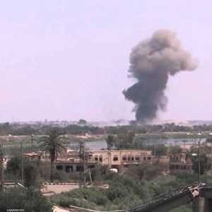 أرشيفية لغارات سابقة في منطقة الجفرة