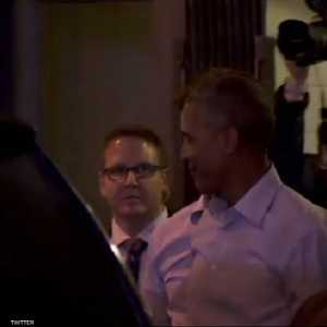 العشرات في انتظار أوباما وترودو