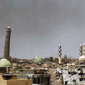 القوات العراقية تسيطر على جامع النوري الكبير