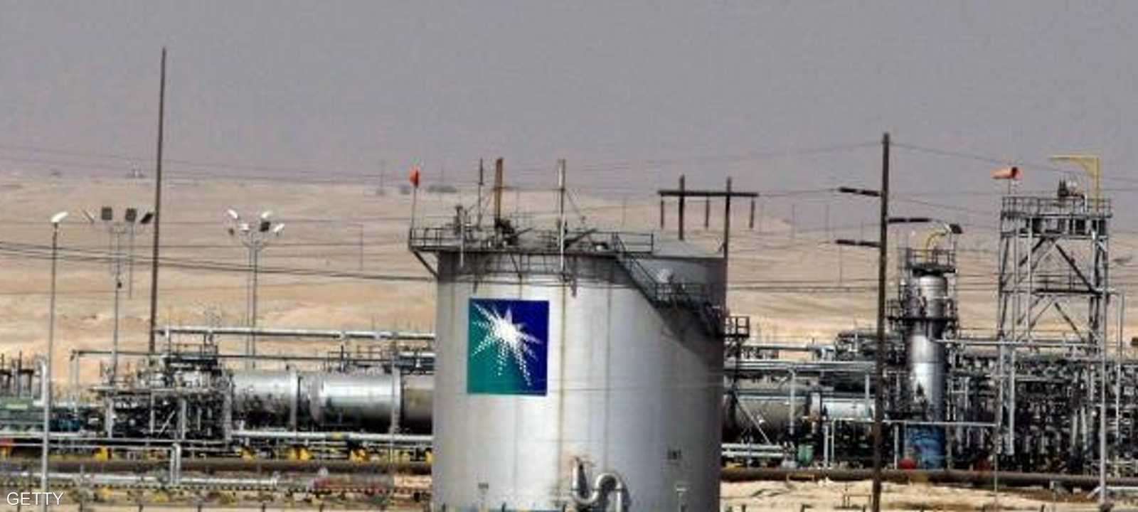 إحدى منشآت شركة أرامكو النفطية.