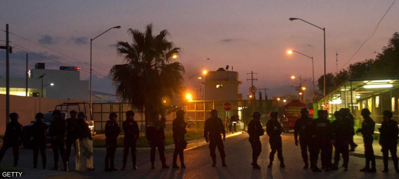 عناصر من الشرطة المكسيكية