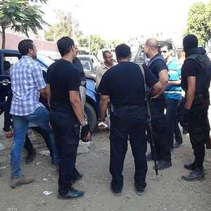 أفراد شرطة في وسط المنيا - أرشيف