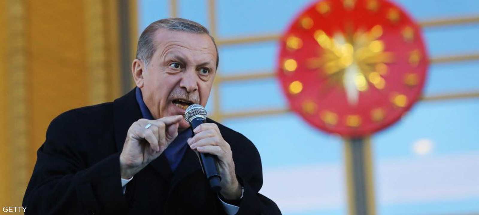 الرئيس التركي رجب طيب أردوغان