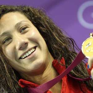 السباحة المصرية فريدة عثمان