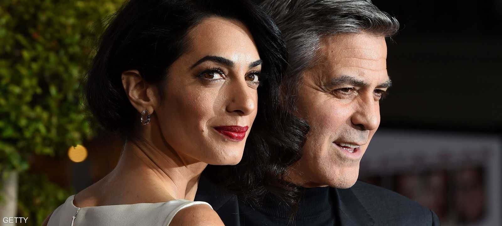 جورج وأمل كلوني