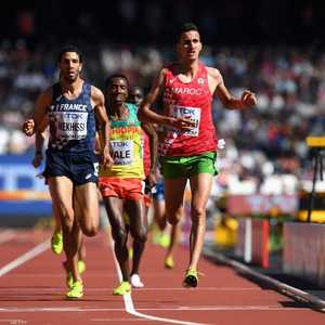 سجل العداء المغربي توقيت ثماني دقائق و22.60 ثانية