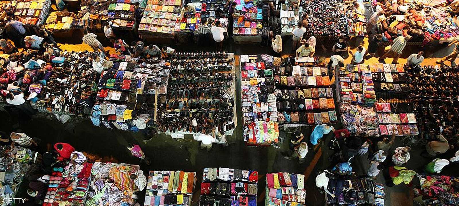 من سوق شعبية بالقاهرة - أرشيفية