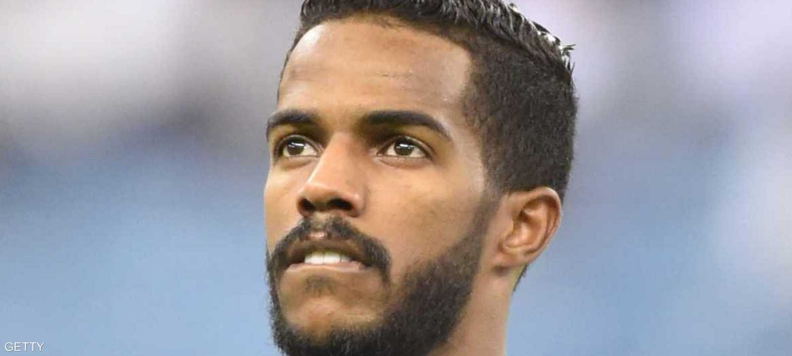 لاعب الهلال السعودي نواف العابد.