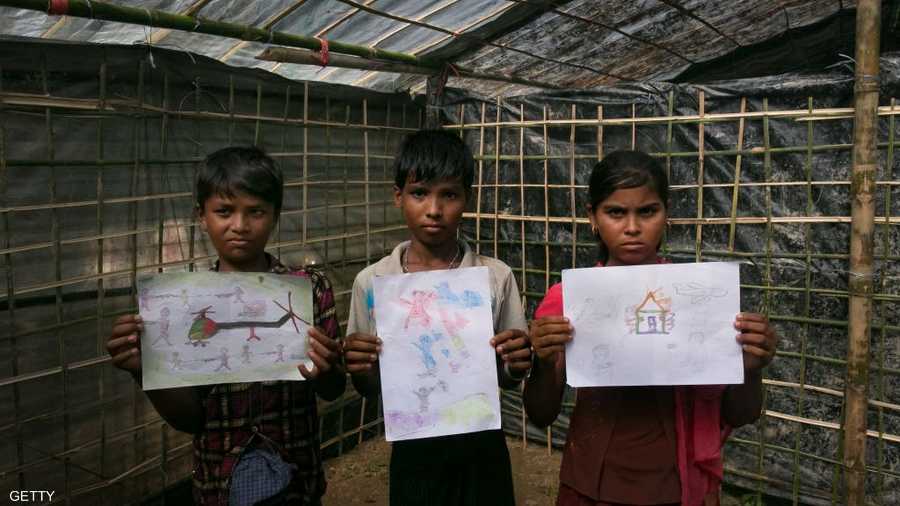 أكثر من 230 ألف طفل من مسلمي الروهينغا لجأوا إلى بنغلاديش