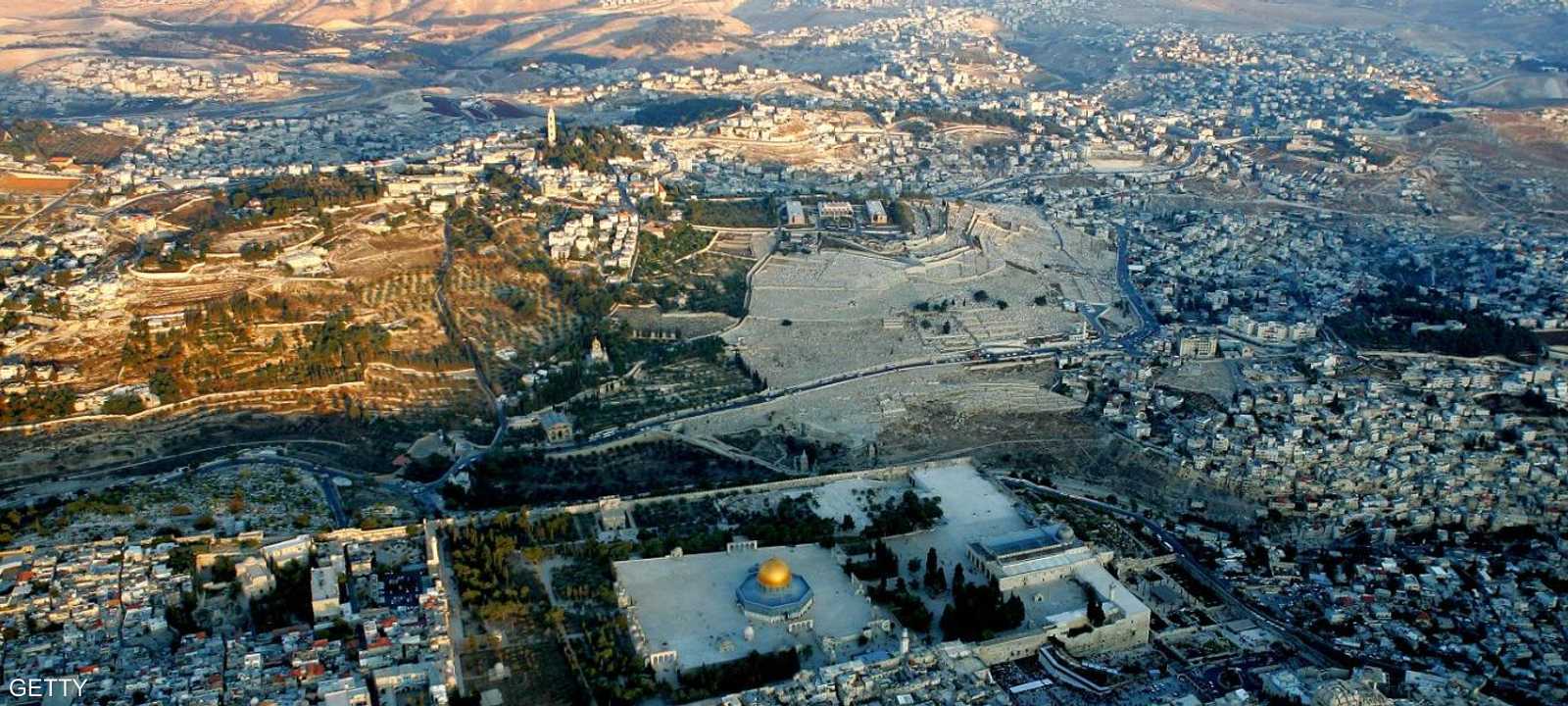 منظر عام للقدس المحتلة