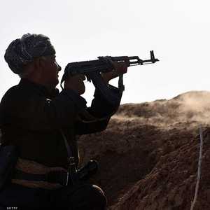 مقاتل من البشمركة في لقطة أرشيفية