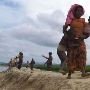 لاجئة من الروهينغا