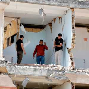 آثار زلزال سابق في إيران- أرشيف