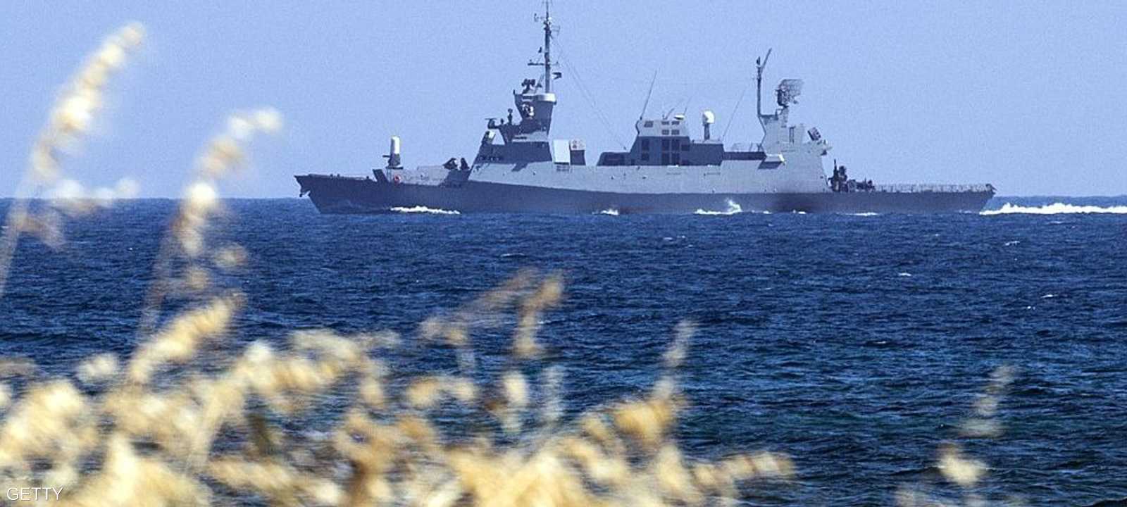 صورة أرشيفية لسفينة حربية إسرائيلية
