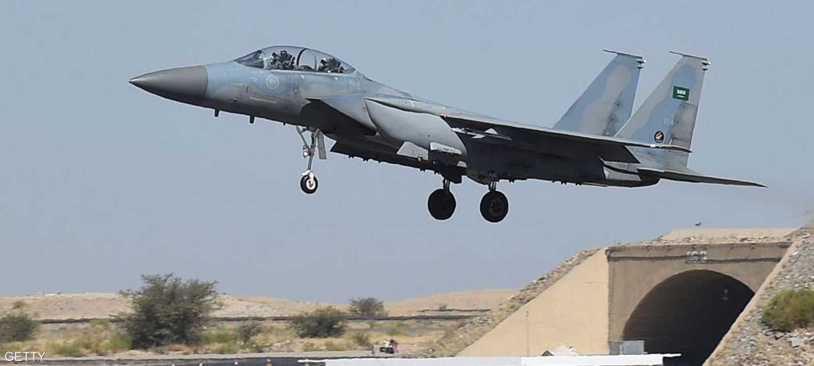 إحدى مقاتلات التحالف العربي