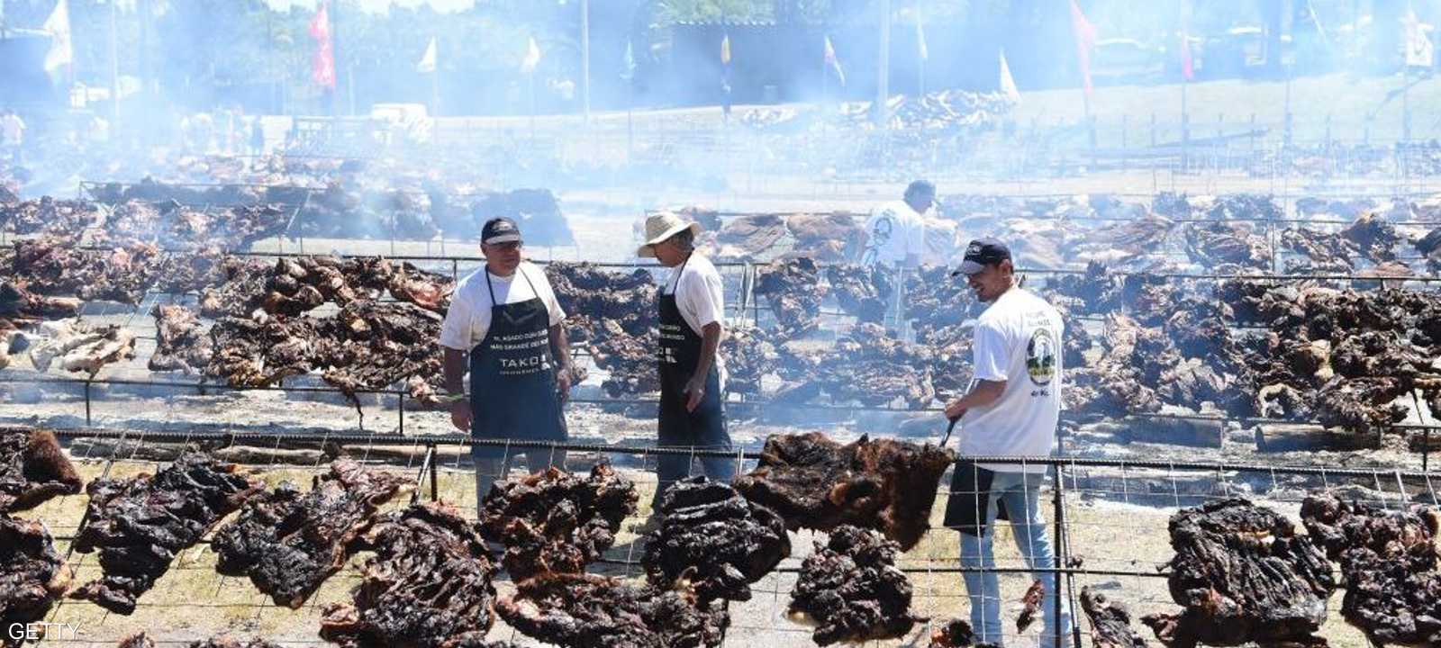 أوروغواي.. رقم قياسي لأكبر حفلة شواء بالعالم