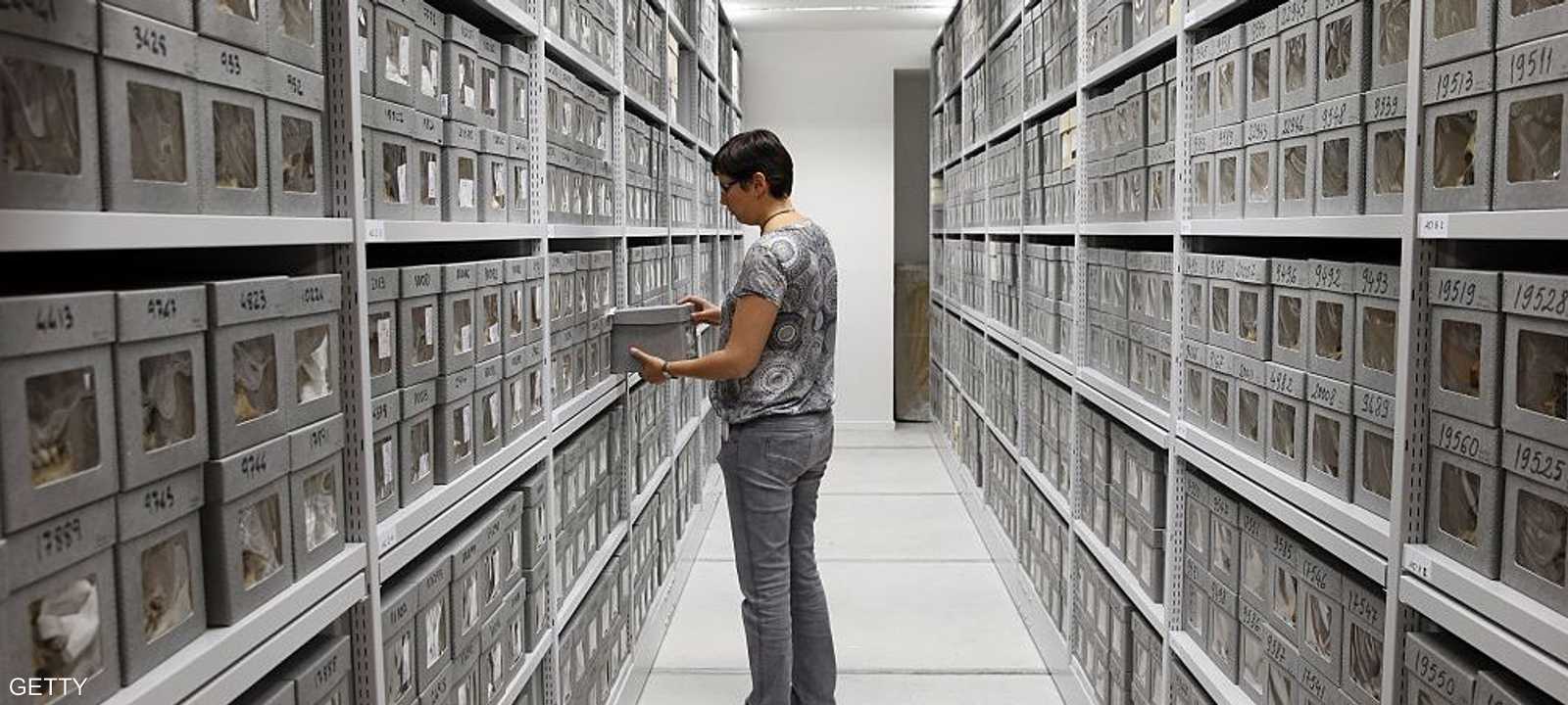 متحف الإنسان بباريس حيث يحتفظ بالجماجم