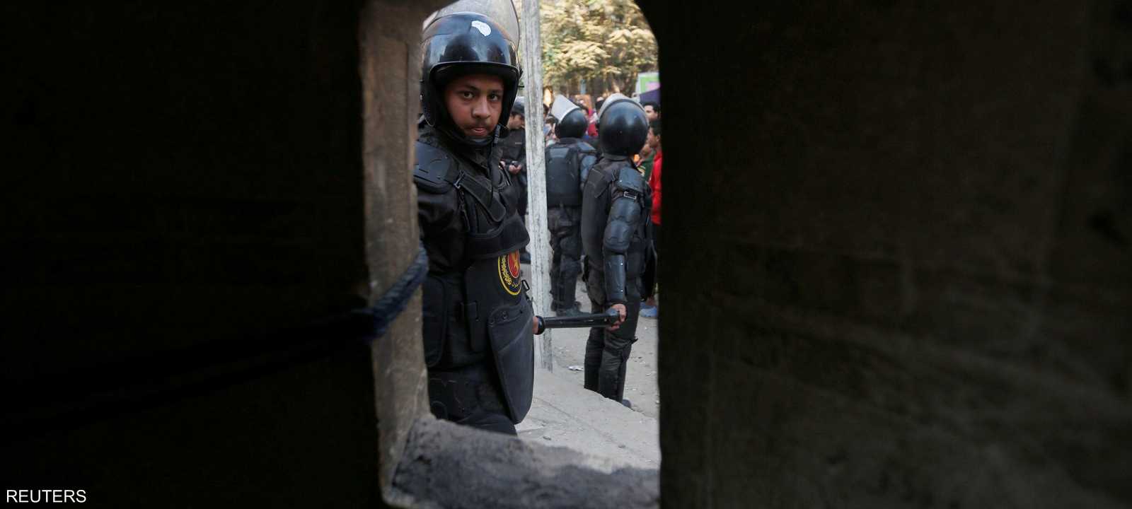 أرشيفية لقوة أمنية مصرية