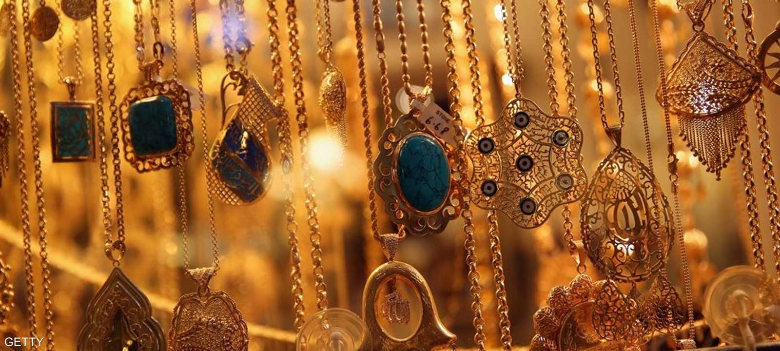 محل لبيع الذهب في أربيل بالعراق