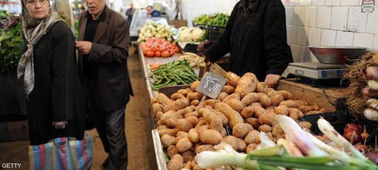 في سوق جزائرية - أرشيفية