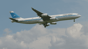طائرة تابعة للخطوط الجوية الكويتية في لقطة أرشيفية