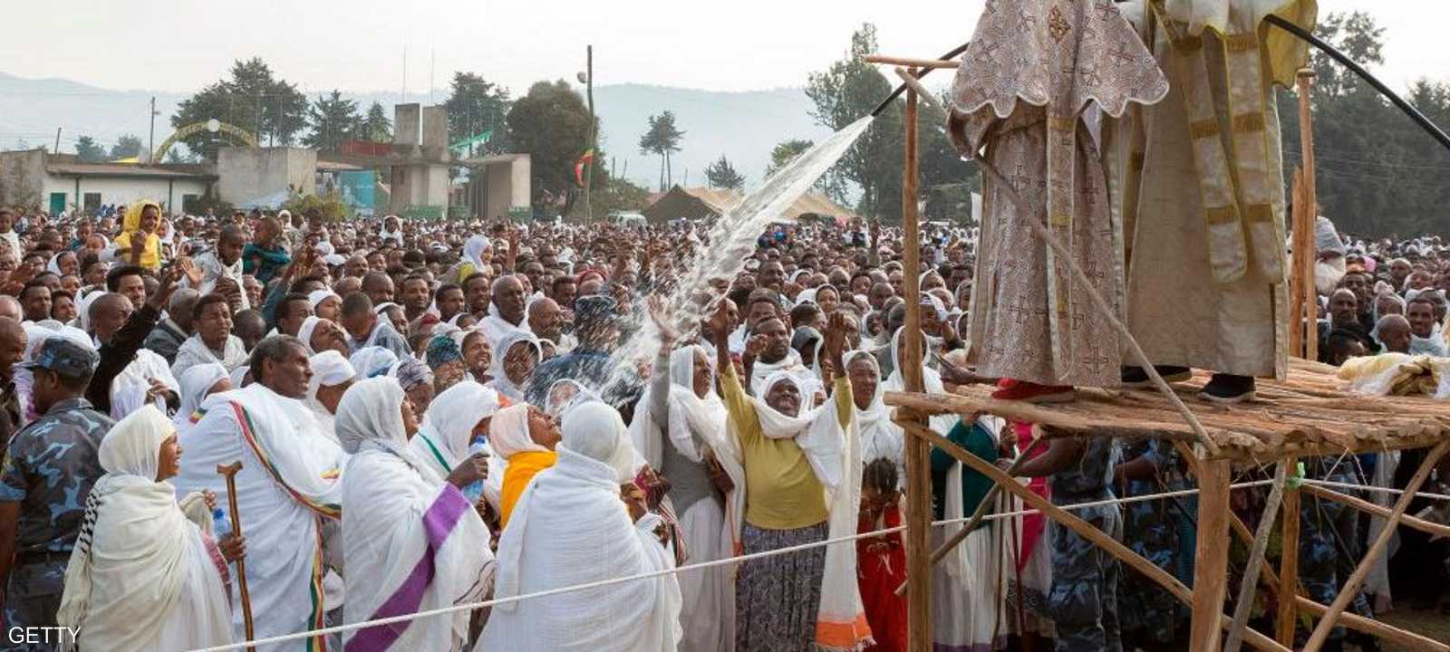 عيد الغطاش يرمز إلى تعميد المسيح