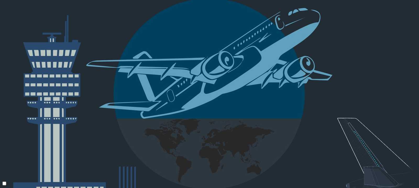 رقم قياسي لحركة النقل الجوي العالمية