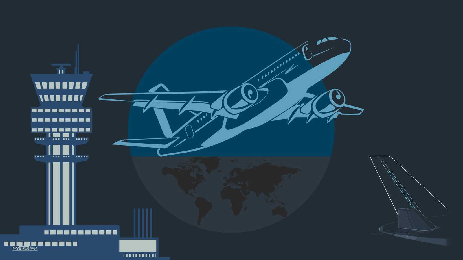 رقم قياسي لحركة النقل الجوي العالمية