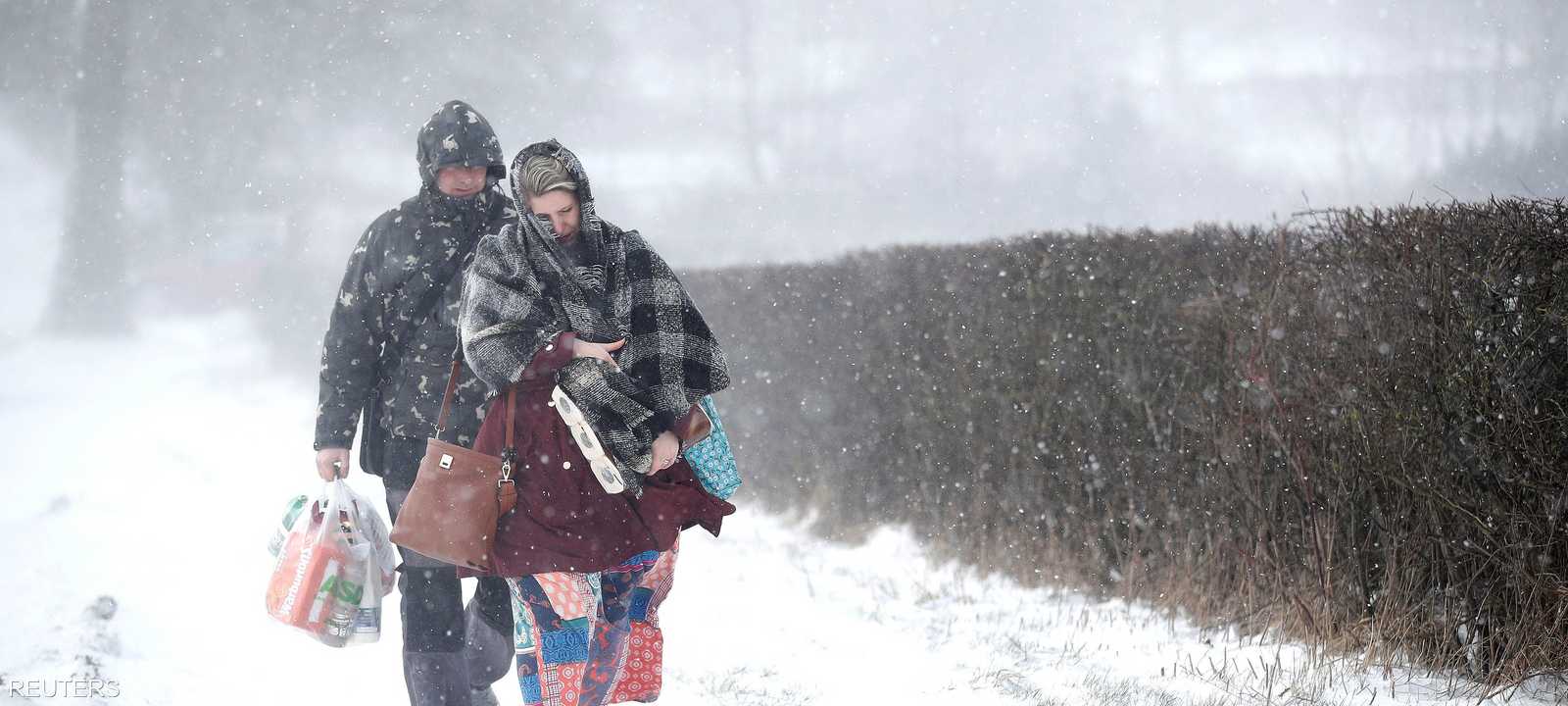 بريطانيا تشهد أبرد موجة في بداية الربيع خلال 5 سنوات