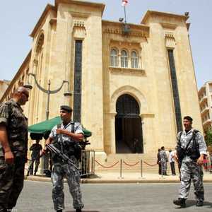 عناصر من الأمن اللبناني