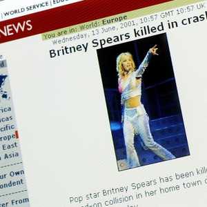 فبركة الأخبار عن طريق تزوير مواقع أخبار رسمية