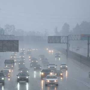 أمطار غزيرة في ولاية كاليفورنيا الأميركية