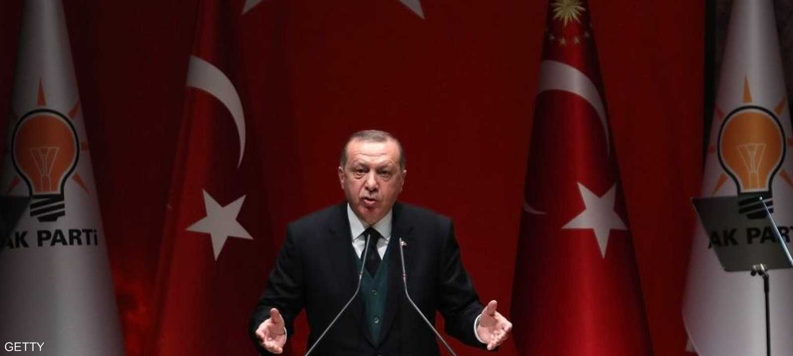 أردوغان يسعى للتمدد في المنطقة.