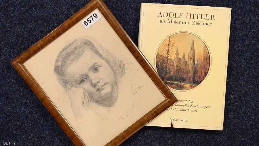 5 أبريل، تم عرض "صورة فتاة" رسمها هتلر للبيع في مزاد علني