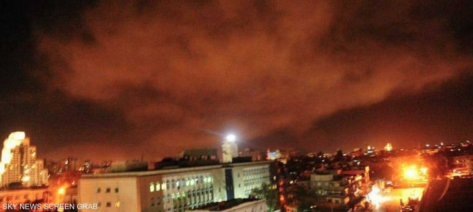 قصف إسرائيلي استهدف المنطقة الجنوبية في سوريا