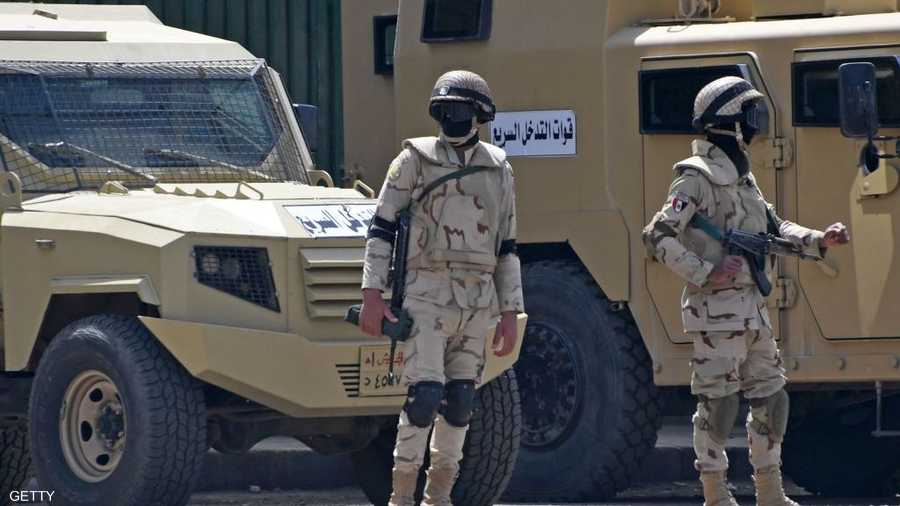 أرشيفية لجنود في الجيش المصري