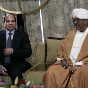 الرئيسان السوداني والمصري