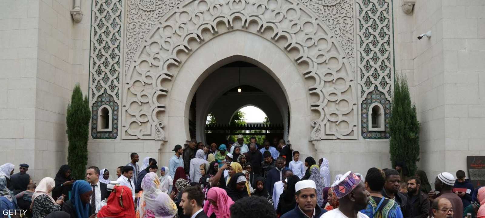 مسجد باريس الكبير. أرشيفية