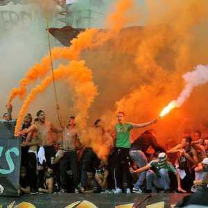 صورة أرشيفية لأعمال عنف بإحدى مباريات الرجاء المغربي