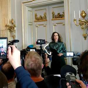 الإعلان عن جائزة نوبل للأدب عام 2017. أرشيف