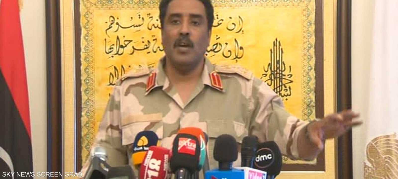 الناطق باسم الجيش الوطني الليبي، أحمد المسماري