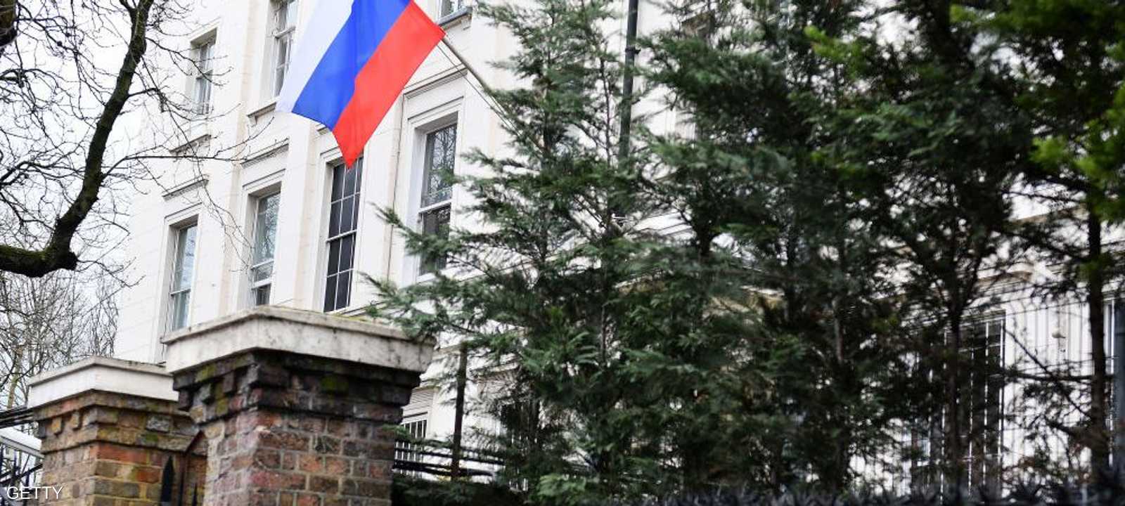 مبنى القنصلية الروسية في لندن