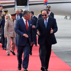 السيسي والعاهل الأردني