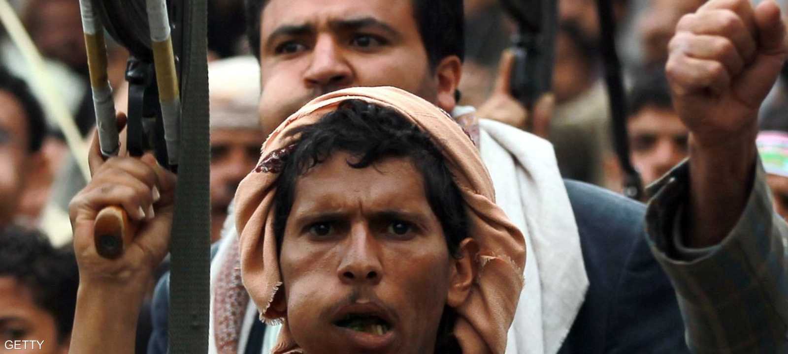 عناصر من ميليشيا الحوثي. أرشيفية