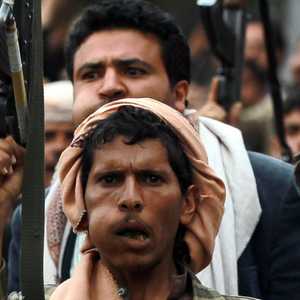 عناصر من ميليشيا الحوثي. أرشيفية