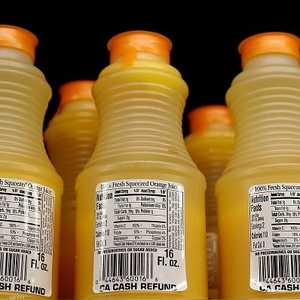 العاصئر تحتوي على كميات كبيرة من السكر.