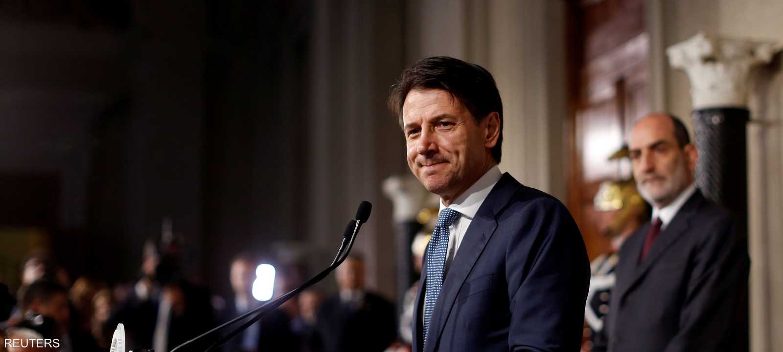 رئيس الوزراء المكلف جوزيبي كونتي