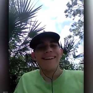 نيكولاس كروز قبل ارتكاب المجزرة