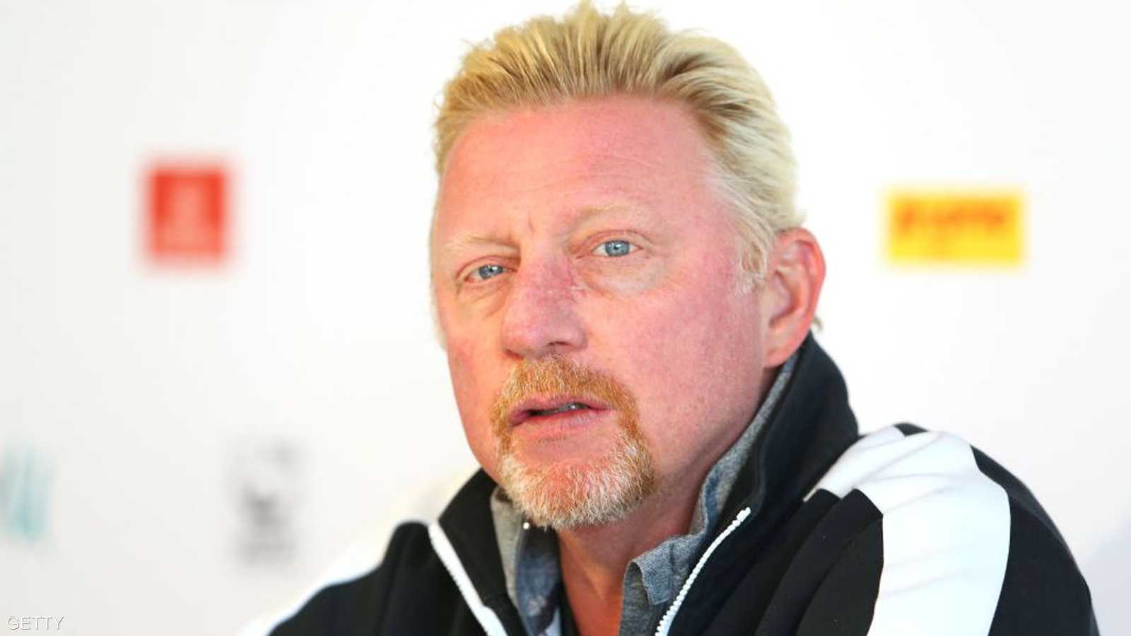 لاعب كرة المضرب السابق الألماني بوريس بيكر"ارشيف"